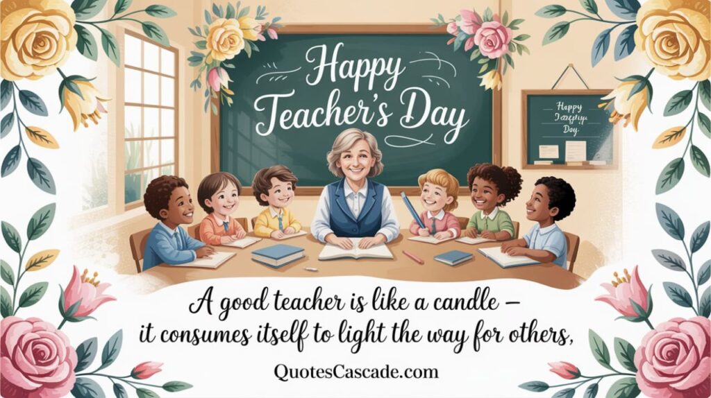 Teacher Day Quotes