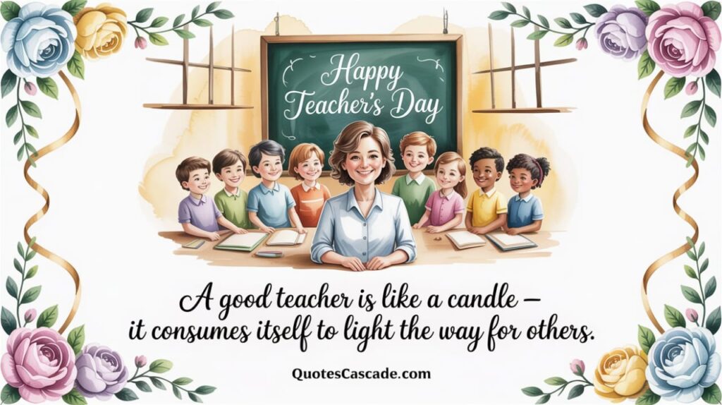 Teacher Day Quotes