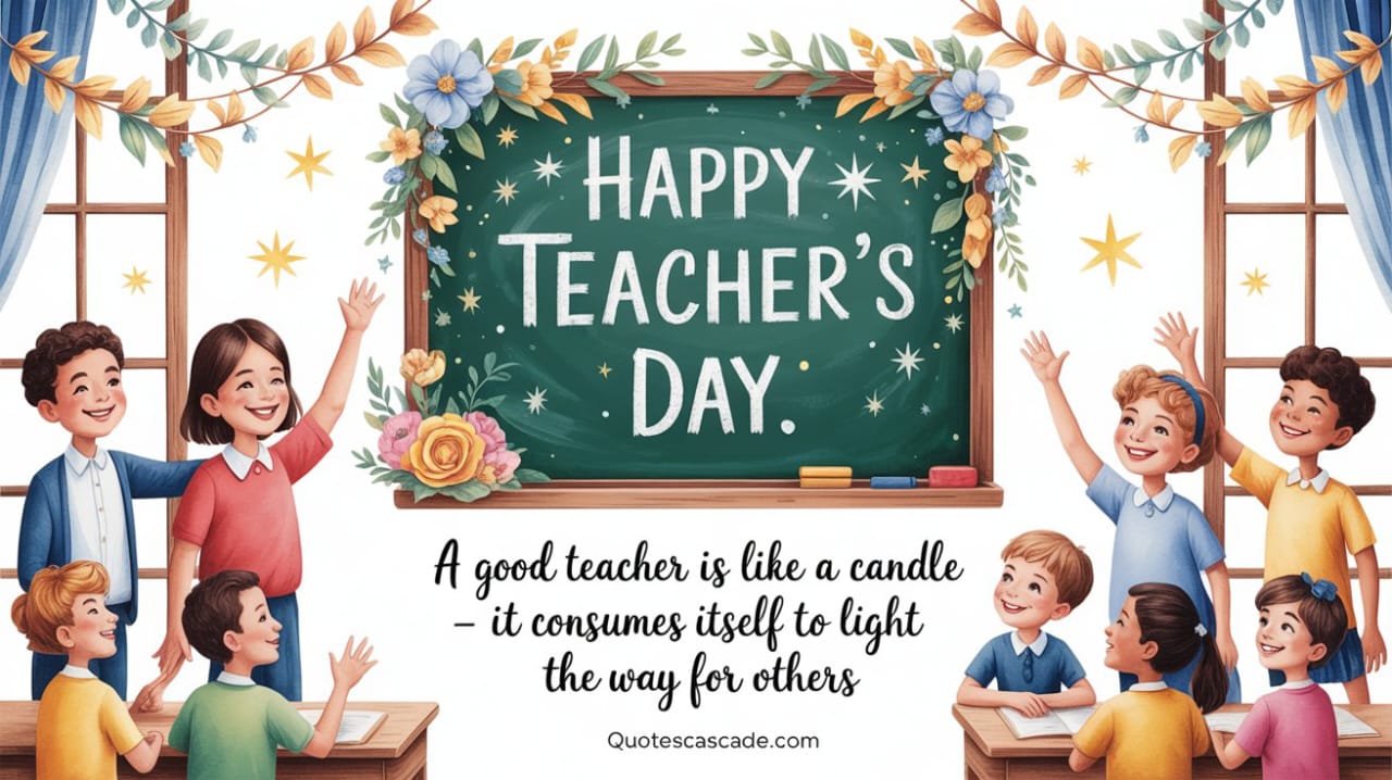 Teacher Day Quotes