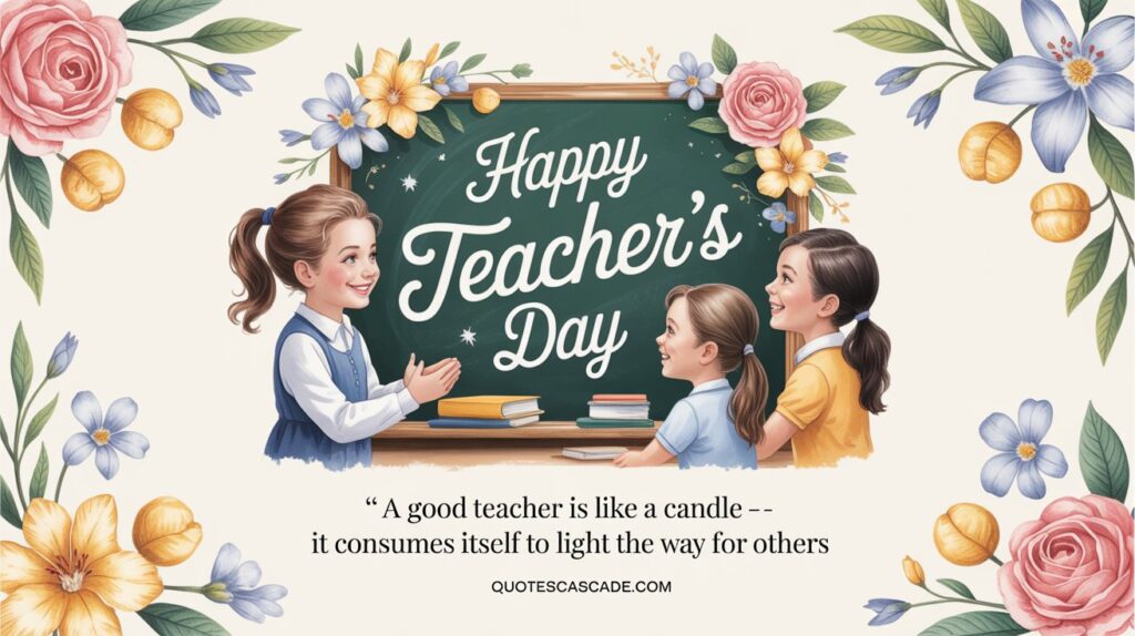 Teacher Day Quotes