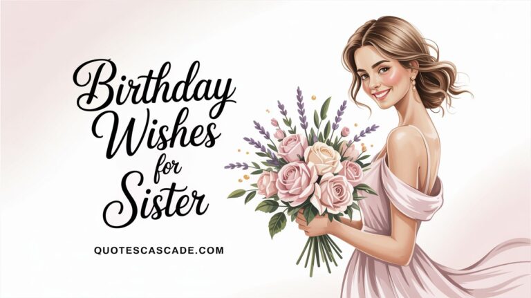 Birthday Wishes for Sister