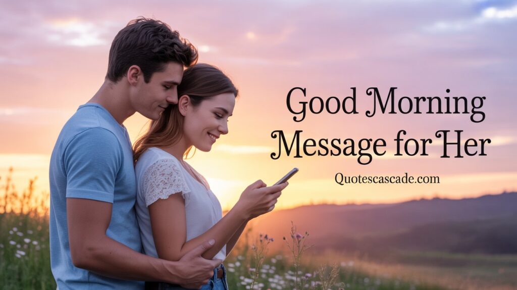Good Morning Message For Her