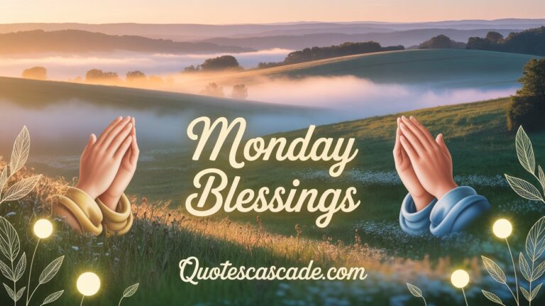 Monday blessings