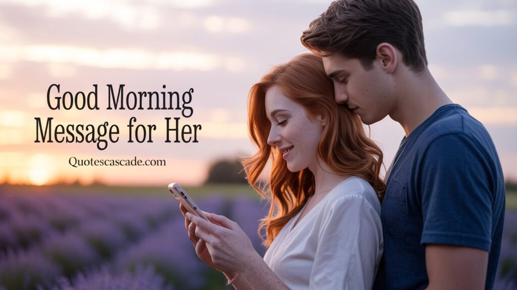 Good Morning Message For Her
