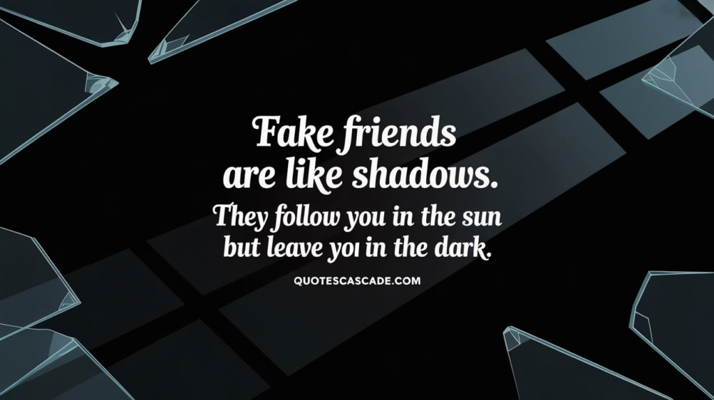 Fake Friends Quotes