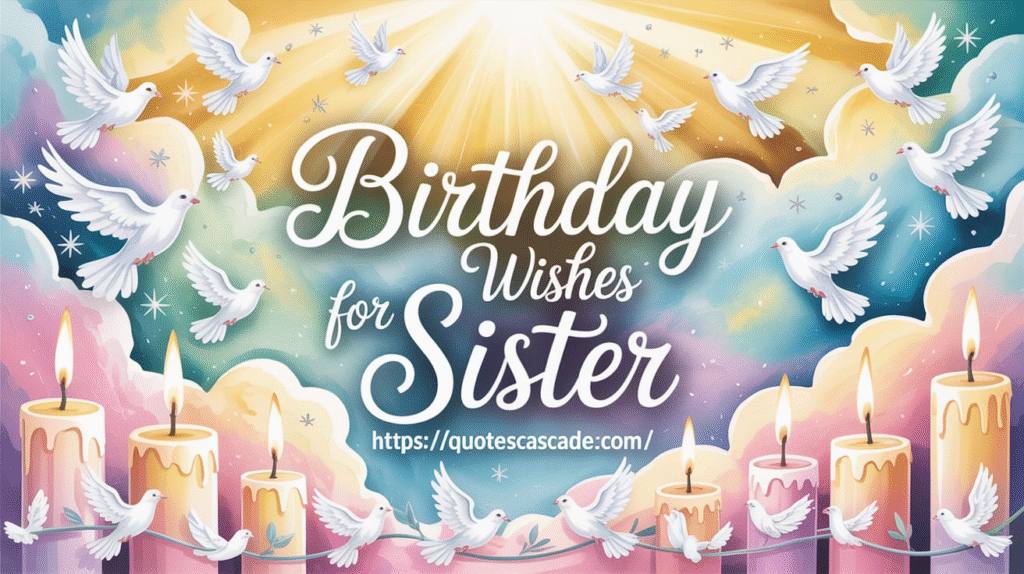 Birthday Wishes for Sister