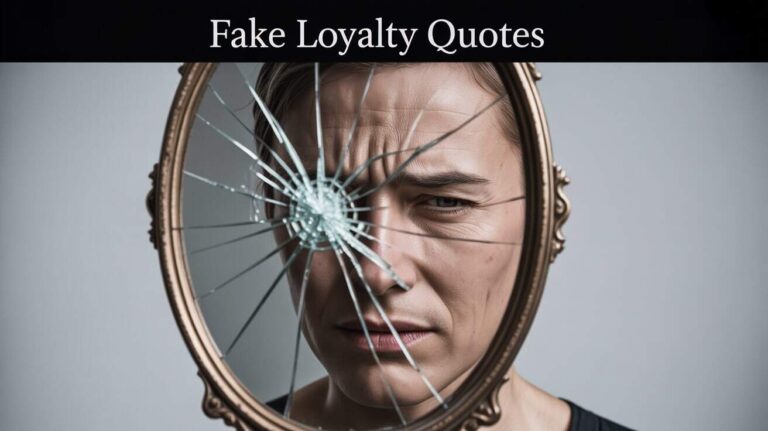 A sad man looking into a cracked mirror symbolizing betrayal and heartbreak, representing the emotional pain behind fake loyalty. Perfect visual for articles on “Fake Loyalty Quotes” or “Two-Faced People in Life.”