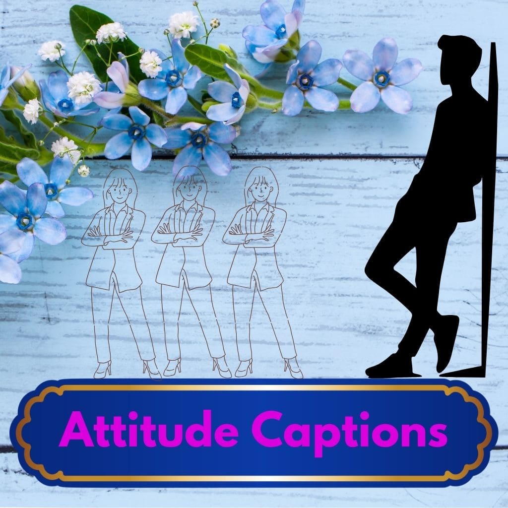 Attitude captions